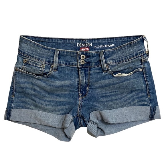 LEVI’S • modern shorts denim shortie - Picture 1 of 6